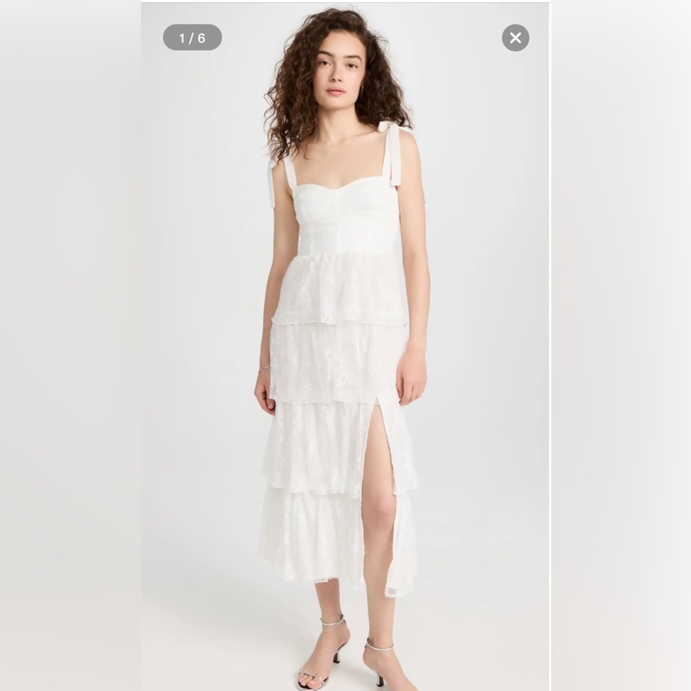 NWT Wayf Aria Tiered Dress - S